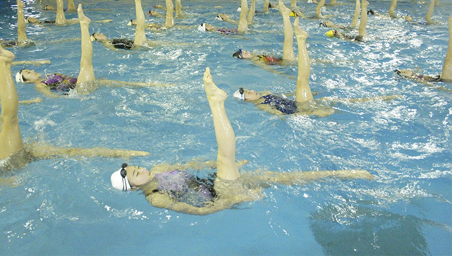 シニアアーティスティックスイミングコース